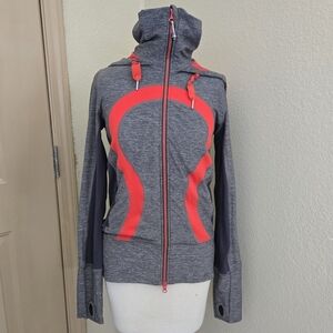 Lululemon Women’s Stride Jacket Hoodie Full-Zip Stretch Size 4
